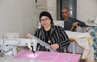 Eşinin dediğini yapıp mikrokrediden destek alarak...