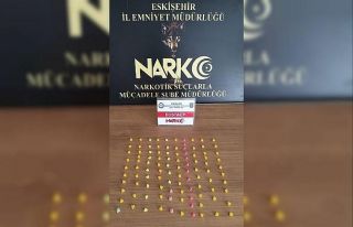 Eskişehir’de uyuşturucu şüphelisi tren garında...