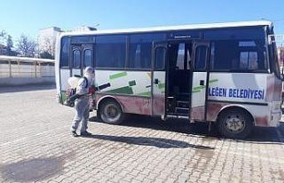 Eşme’de dezenfekte işlemleri sürüyor