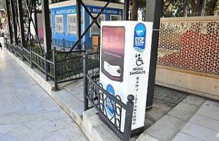Eyüpsultan’a akülü sandalye şarj istasyonları...