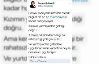 Fatma Şahin’den korona iddialarına cevap