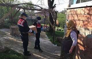 Fatsa jandarma vatandaşın yanında