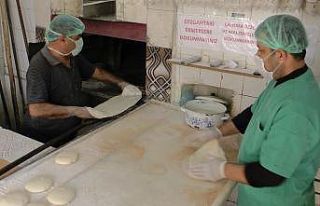 Fırıncı esnafının korona virüsüne karşı önlemi