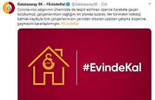 Galatasaray, korona virüs önlemlerini arttırdı