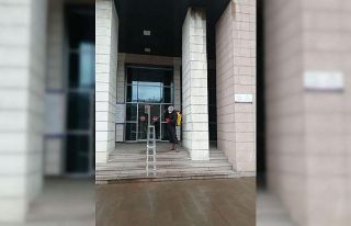 Gar Müdürlüğü’nde dezenfeksiyon önlemleri