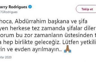 Garry Rodrigues’den Fatih Terim ve Abdurrahim Albayrak’a...