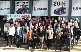 GAÜN öğrencileri fuara katıldı