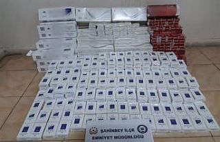 Gaziantep’te bin 800 paket kaçak sigara ele geçirildi