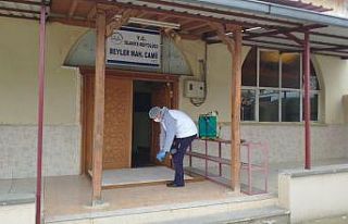 Gaziantep’te cami ve Kur’an kursları dezenfekte...