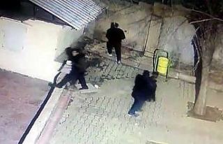 Gaziantep’te kablo hırsızları önce kameraya...