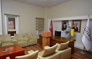 Gaziantep’te valilik binası dezenfekte edildi
