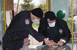 Gazinin alışveriş listesi polisi market market...