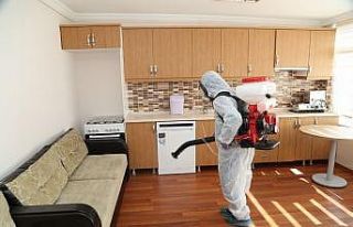 Gebze Belediyesi huzur evini dezenfekte etti