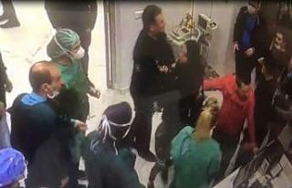 Genç kızların doktoru darp olayının görüntüleri...