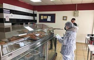 Gıda işletmelerine korona virüs denetimi