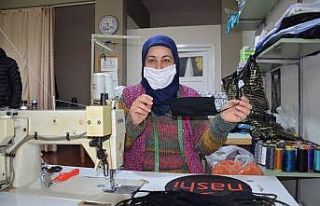 Girişimci terziden “yıkanabilir maske”