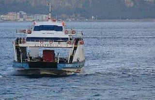 Gökçeada seferlerine fırtına engeli