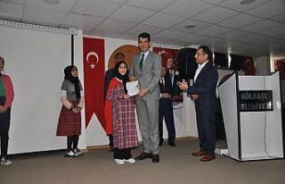 Gölbaşı ilçesinde İstiklal Marşının kabulü...