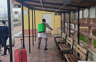 Gölbaşı’nda dezenfekte çalışmaları sürüyor