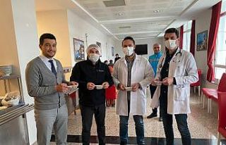 Gümüşhane’de sağlık çalışanlarına enerji...