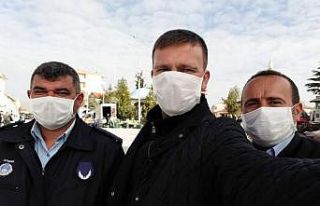 Günyüzü Belediye personeli sosyal medya üzerinden...