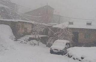 Hakkari’de kar yağışı