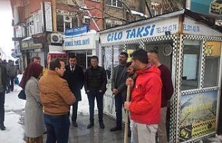 Hakkari’de sürücüler virüs hakkında bilgilendirildi