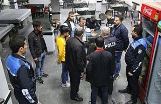 Haliliye’de korona virüs denetimi