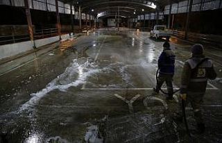 Haliliye’de pazar yerleri dezenfekte edildi