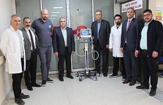 Hastaneye Cihaz Bağışladılar