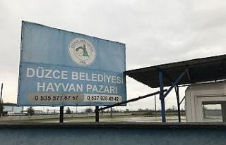 Hayvan pazarı korona virüsü nedeniyle kapatıldı