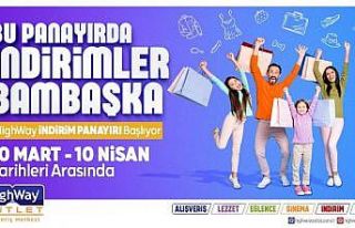 Highway AVM’de indirim panayırı başladı