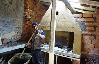 Hisarcık Belediyesi taş fırın geleneğini sürdürüyor