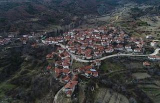 İç Anadolu’nun ’Karadeniz’i havadan görünümü...