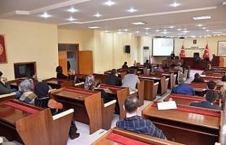 İl Özel İdare personelleri korona virüs ile ilgili...