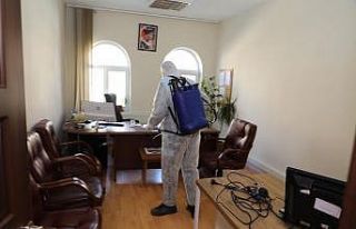 İncesu’da ortak kullanım alanları dezenfekte...