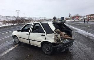 İncesu’da otomobiller çarpıştı: 1 yaralı