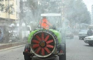 İncirliova’yı dip köşe ilaçlanıyor