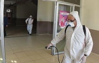 İnegöl’de korona virüsü tedbirleri devam ediyor