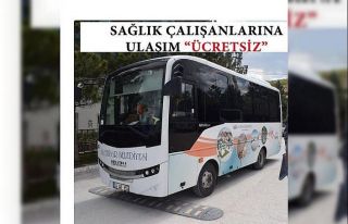 İscehisar Belediyesi sağlık çalışanlarına ücretsiz...
