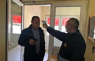 Isparta OSB’de korana virüs tedbiri