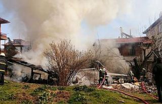 Isparta’da korkutan yangın