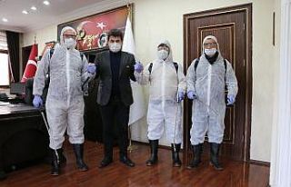 İspir Belediyesi Koronavirüse karşı seferber oldu