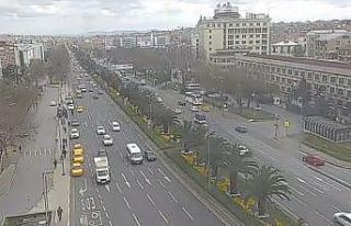 İstanbul’da trafiğe Korona virüs etkisi