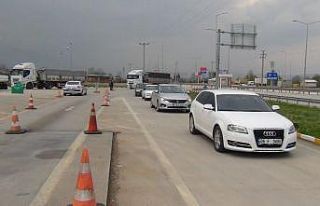 Jandarma alarma geçti, kontrol noktası oluşturdu