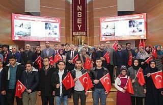 Kabe kokulu gençlerden Mehmetçiğe dua