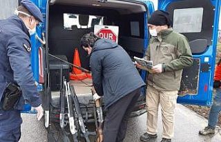 Kaçak avlanan 6 kişi suçüstü yakalandı