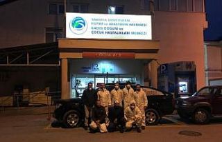 Kadın Doğum Hastanesi dezenfekte edildi