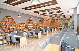 Kağıthane’de 10 bin kitaplı millet kıraathanesi...