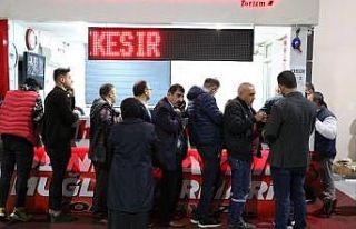 Kahramanmaraş otogarında üniversite tatili yoğunluğu